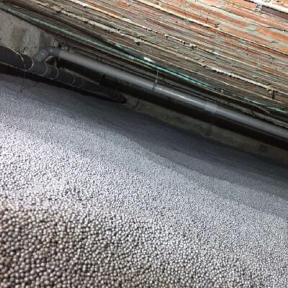 Bodemisolatie met parels in Drenthe